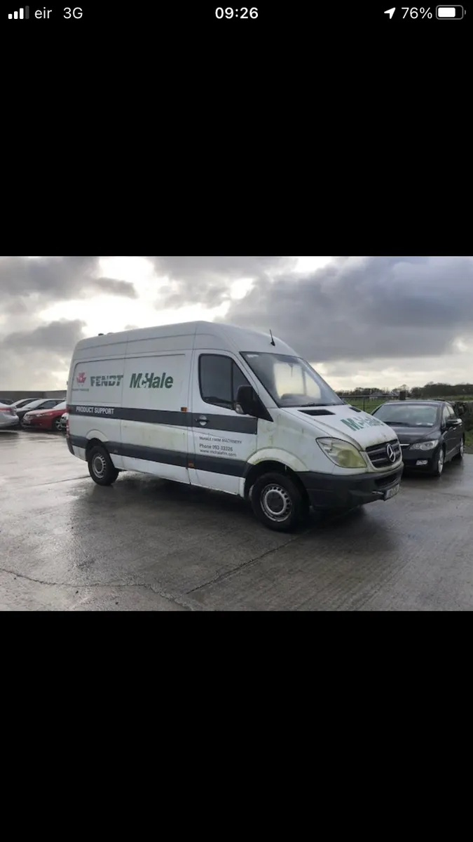 09 Mercedes sprinter vans for parts