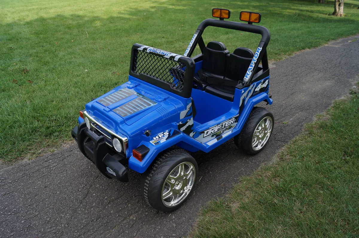 Drifter Raptor Powerful 12V Electric Ride on Jeep - Image 2