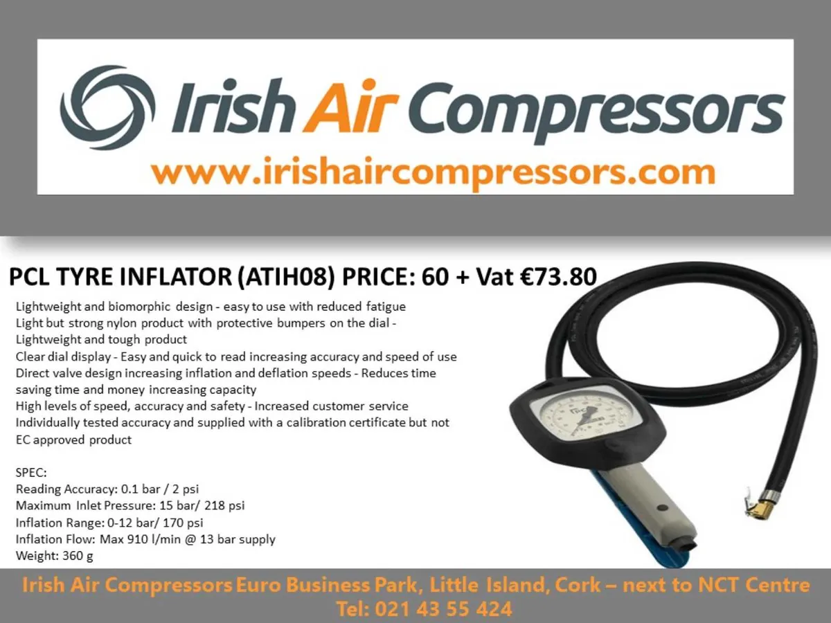 Compressor Accessories..... TYRE INFLATOR