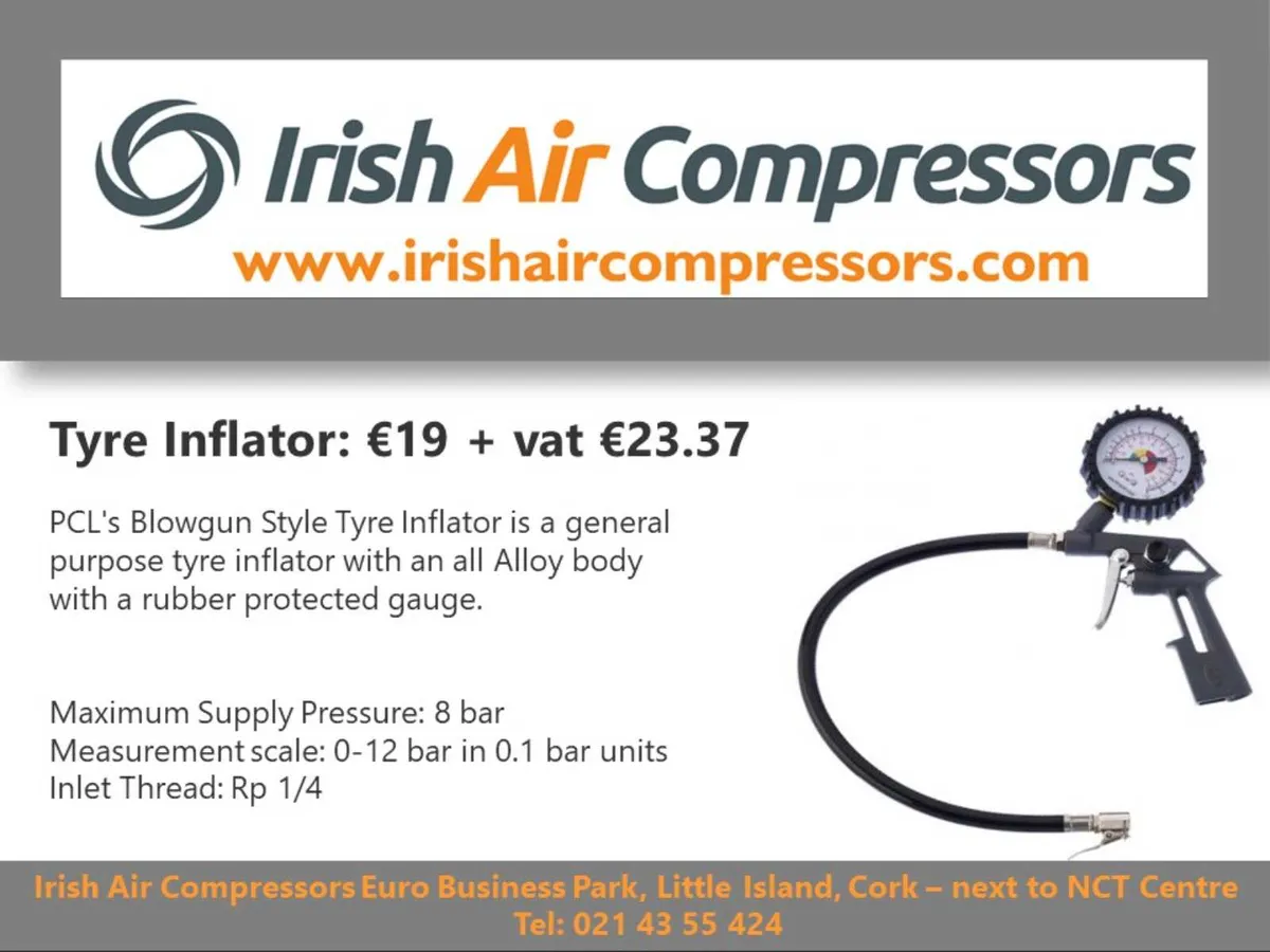 Compressor Accessories..... Tyre Inflator