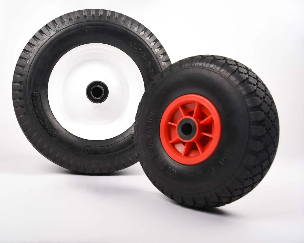 Wheelbarrow Wheels - Image 1