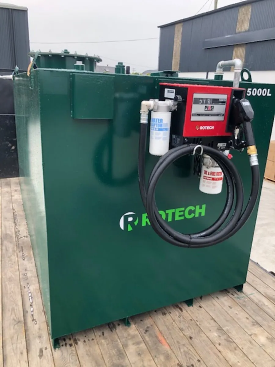 5000ltr Bunded Diesel Storage Tank - Image 1