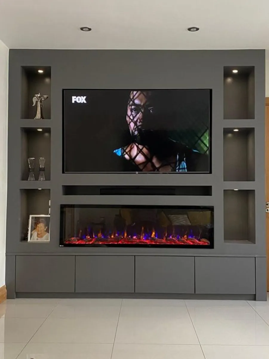 Electric firepalce 60 inch FREE delivery - Image 3