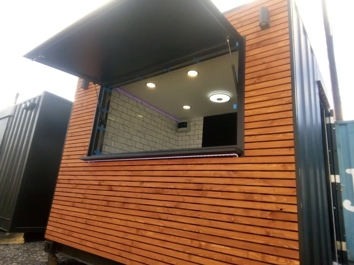 FOR HIRE coffee shop Container Kiosk 10ft /8ft - Image 2