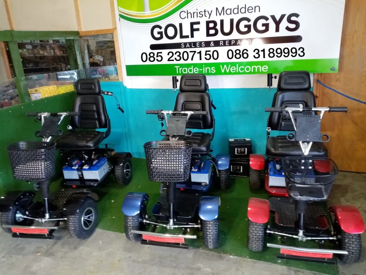 Single Seat Golf Buggies.. NEW - Image 2