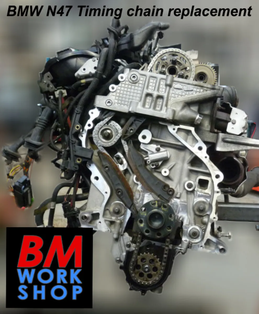 BMW Timing Chain Replacement with Genuine BMW kit
