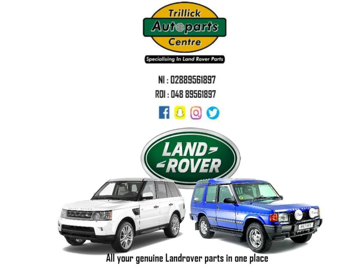 Land Rover Spare Parts - Image 1