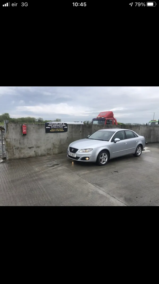 2010 seat exeo 2.0 tdi for parts