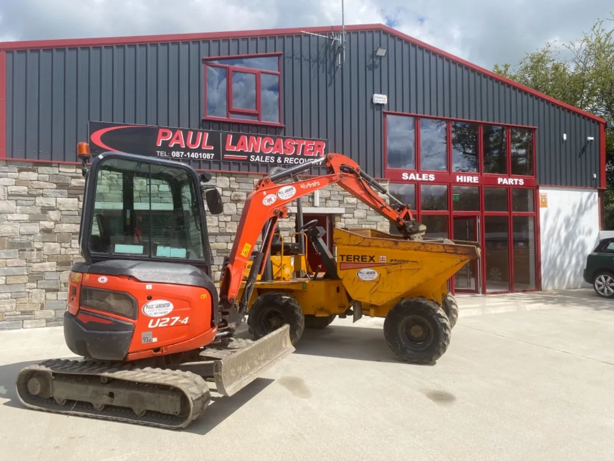 Digger and dumper only €480 per week - Image 1