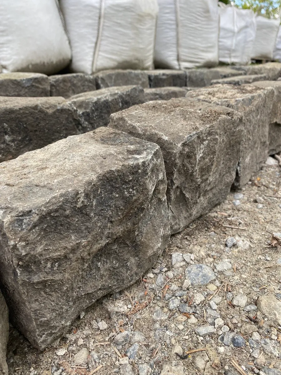 Just in ! Old Salvage Dublin Limestone 6" Kerbs - Image 2