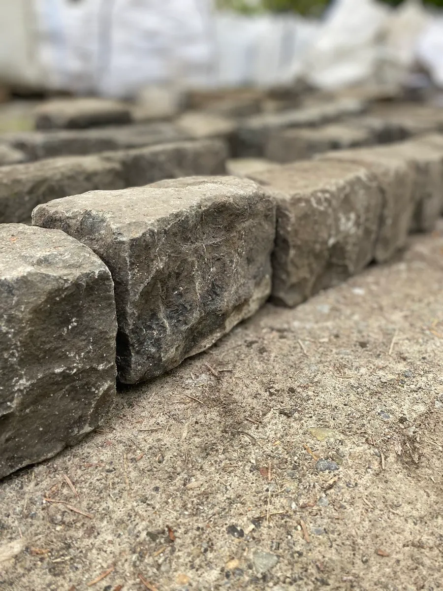 Just in ! Old Salvage Dublin Limestone 6" Kerbs - Image 3