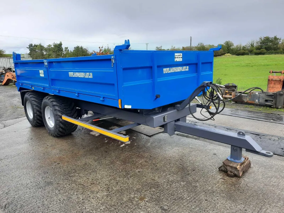 14 x 8 Tipper trailers - Image 2