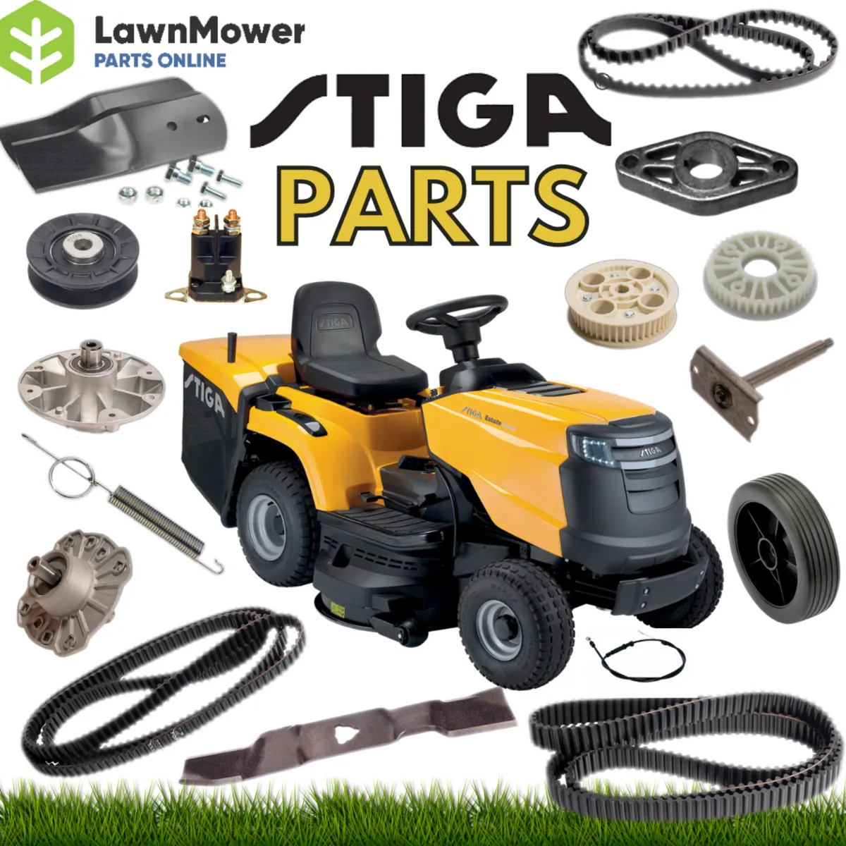 Stiga Ride on Mower Parts - FREE Delivery - Image 1