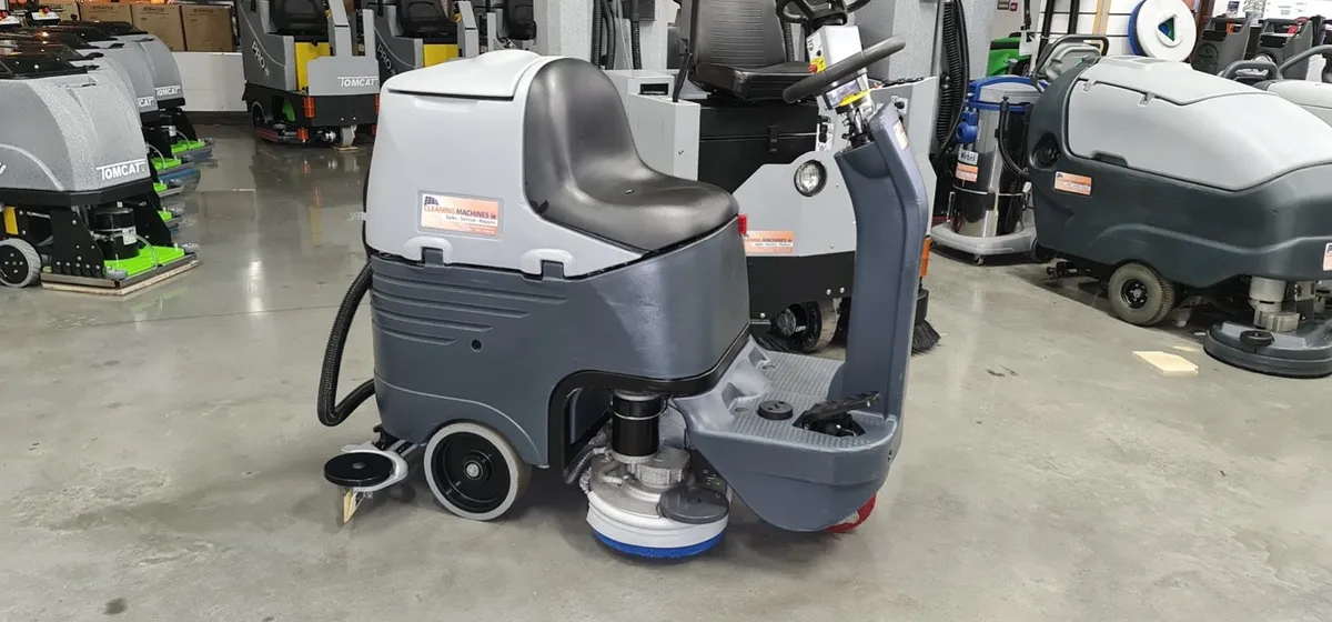 Ride on Floor Scrubber Dryers Hire - Image 1