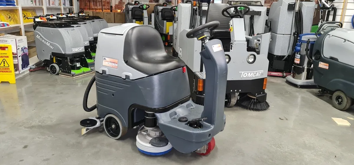 Ride on Floor Scrubber Dryers Hire - Image 2