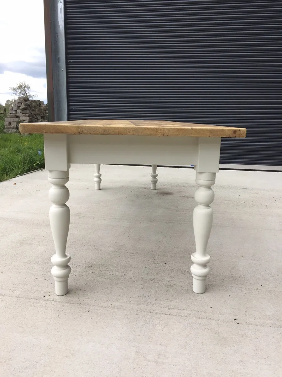 Victorian Farmhouses Table  6ft,7ft and 8ft - Image 4