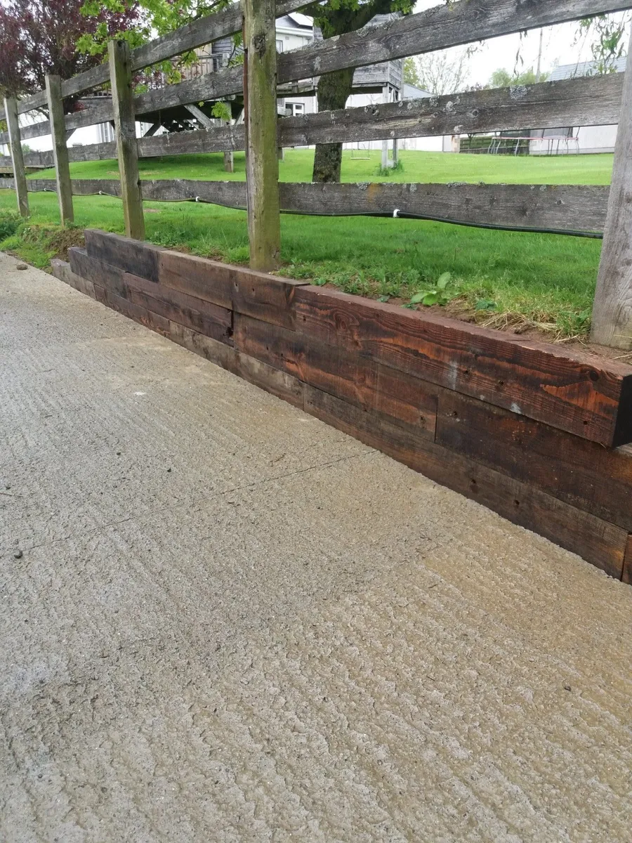 Timber Railway Sleepers