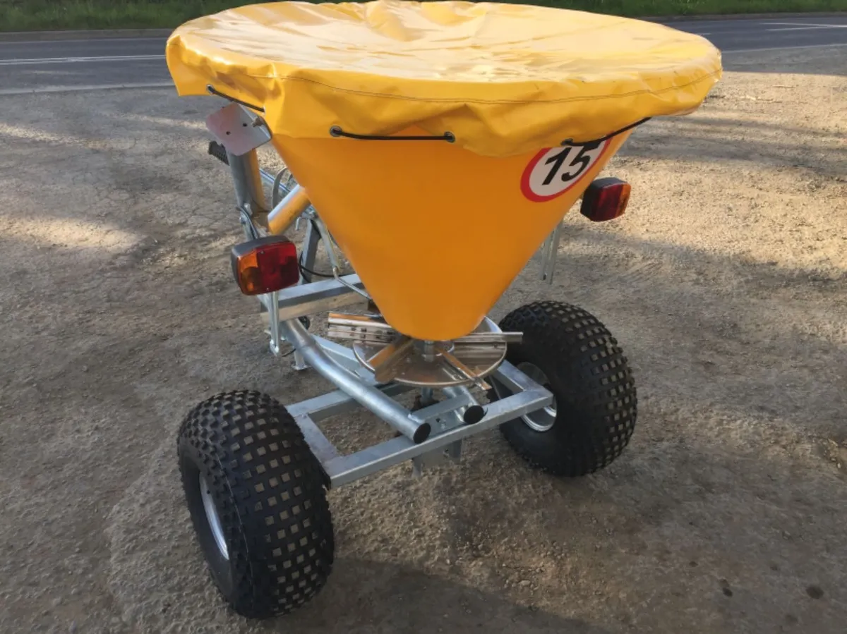 Jarmet quad sower,  salt , fertiliser spinner - Image 3