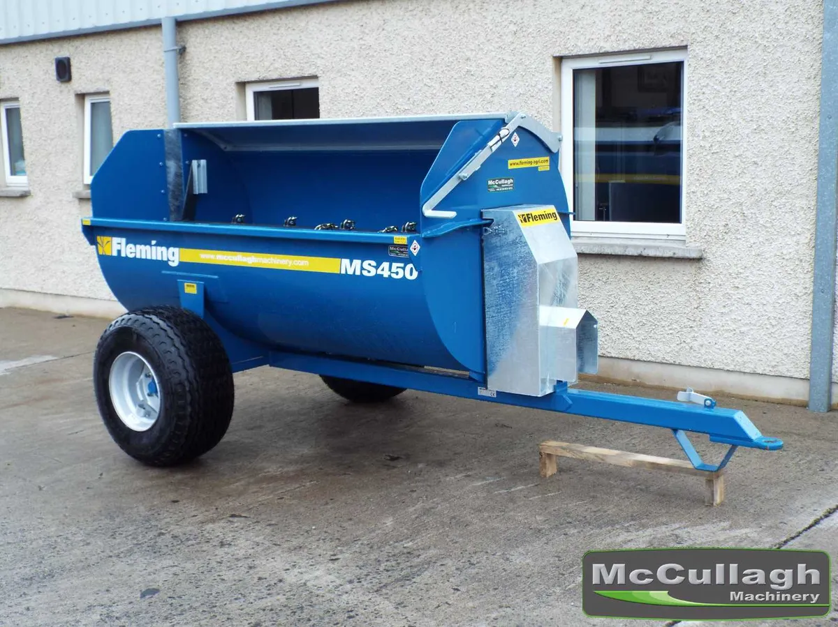 New Fleming MS450 Muck Spreader