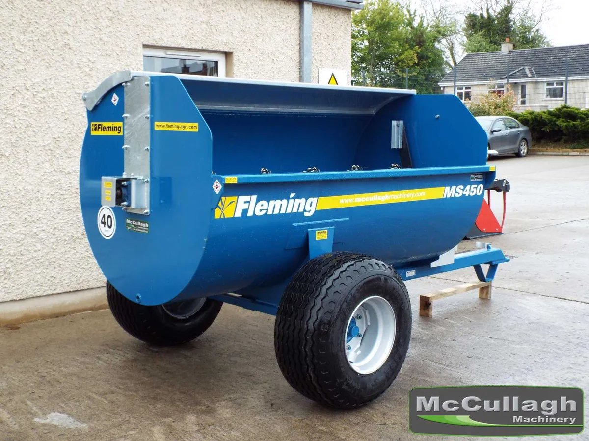 New Fleming MS450 Muck Spreader - Image 3