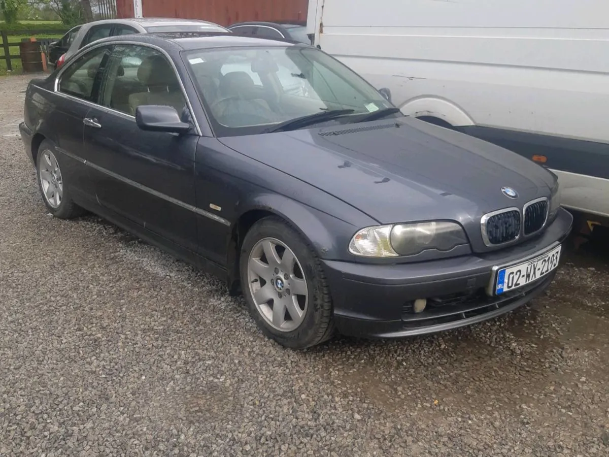 Breaking bmw 318ci e46 stahlgrau metallic