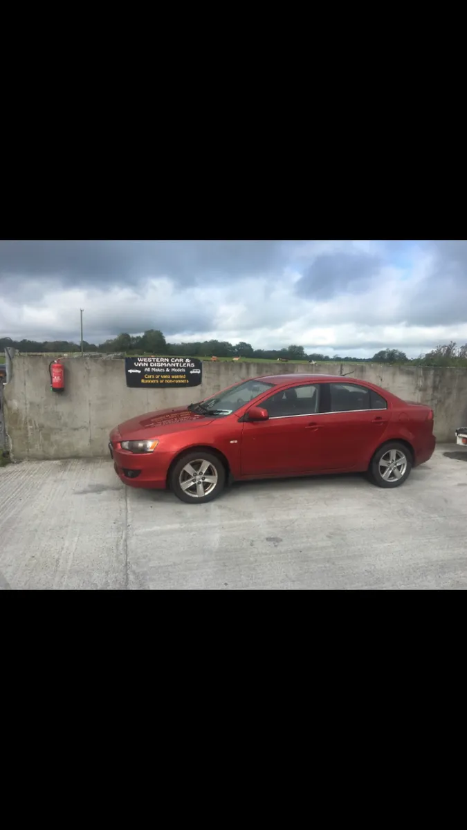 2008 Mitsubishi Lancer 1.5 petrol for parts