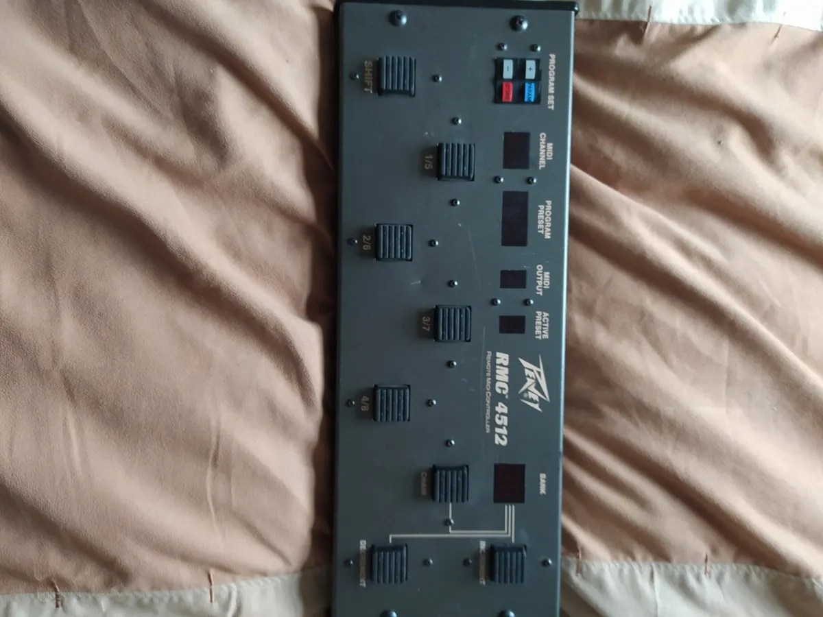 A Peavey RMC 4512 Remote Midi Controller