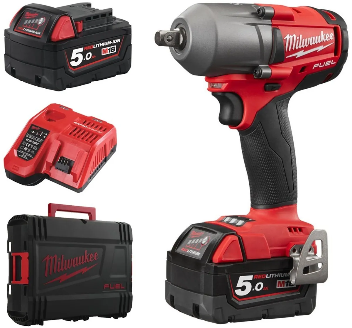 Milwaukee 1/2" Impact Wrench - Image 1