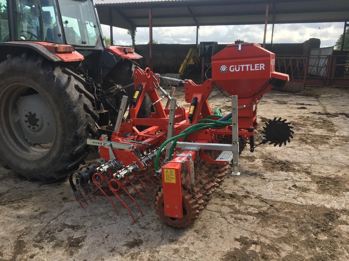 Guttler air seeders  rollers green master