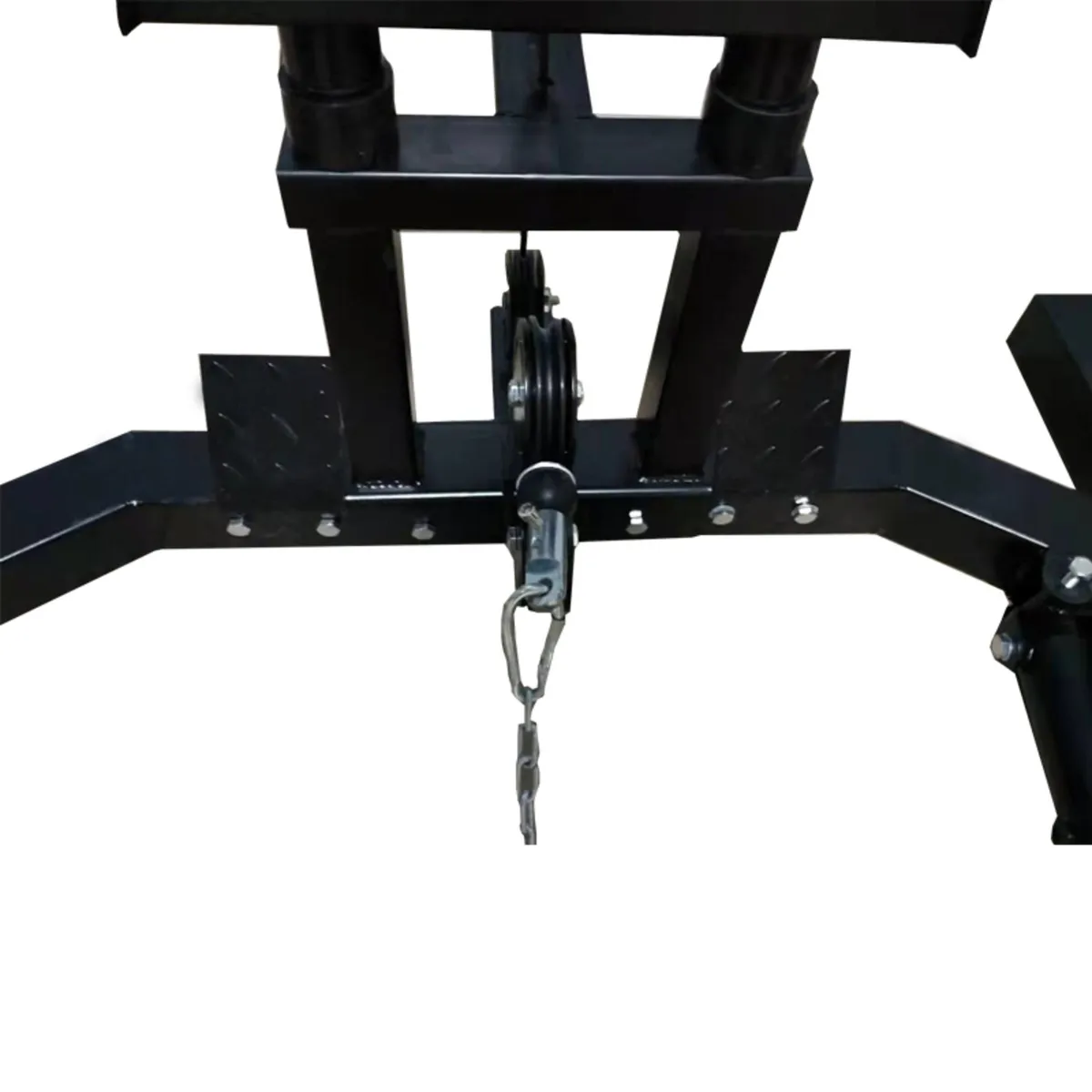 Commercial Half Rack With Lat Pulldown - Low Row - Image 4