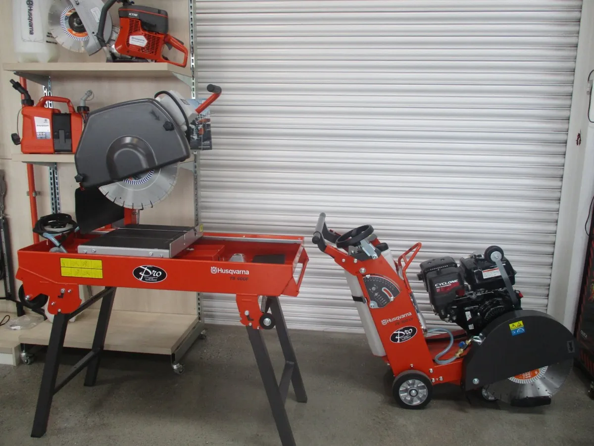 Husqvarna con saw  road saw tile saw belle - Image 3
