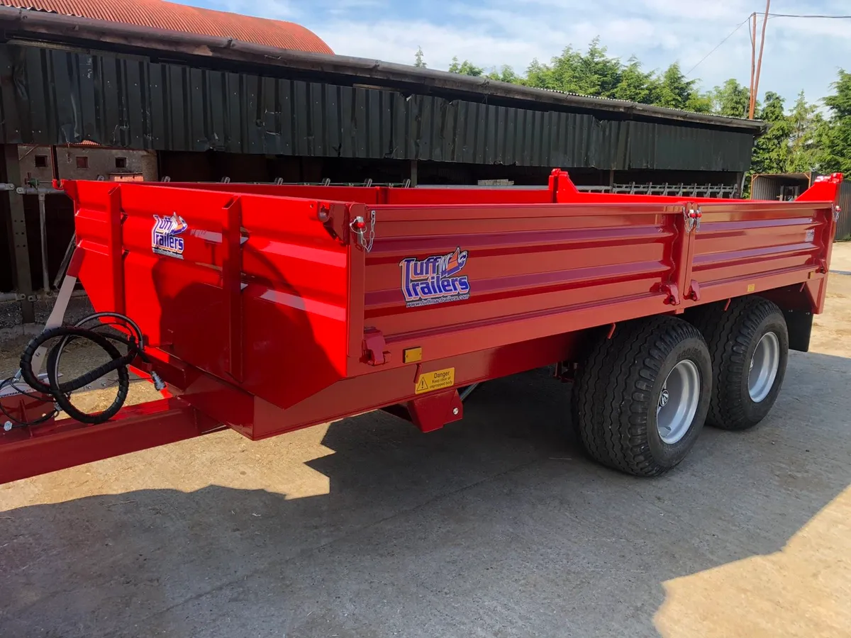 Tuffmac 14/8 tipper trailer - Image 1