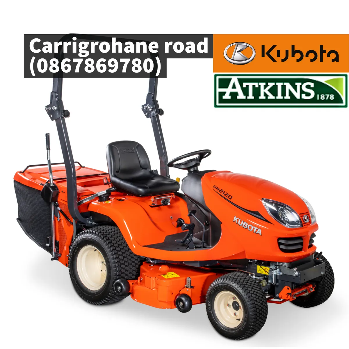 New Kubota GR2120 Diesel Mower