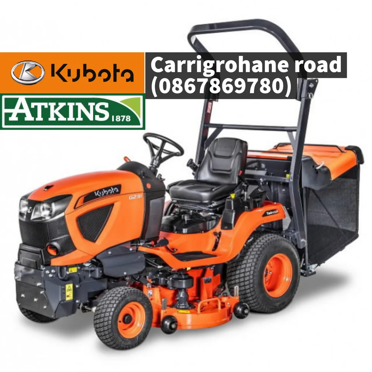 New Kubota G231/261  Diesel Mower