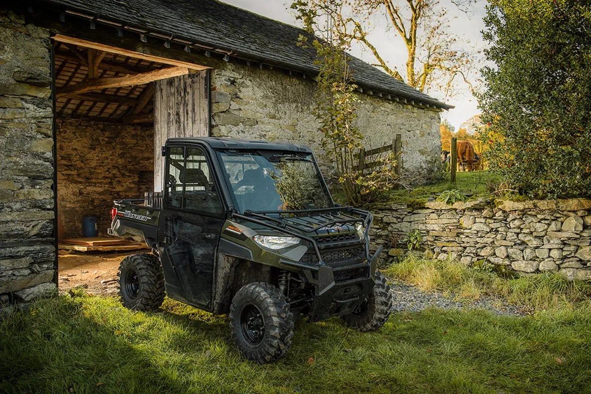 Polaris Ranger Diesel with Kubota diesel engine