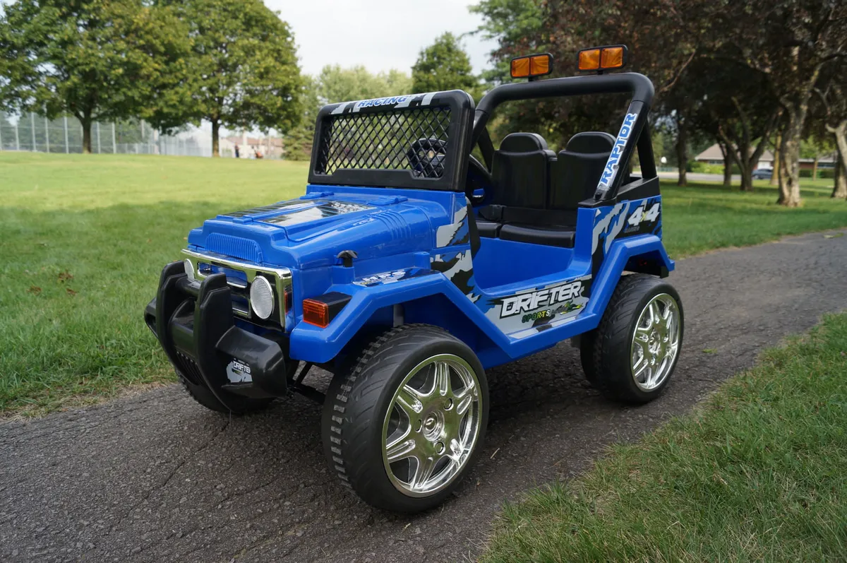 Drifter Raptor Powerful 12V Electric Ride on Jeep - Image 1
