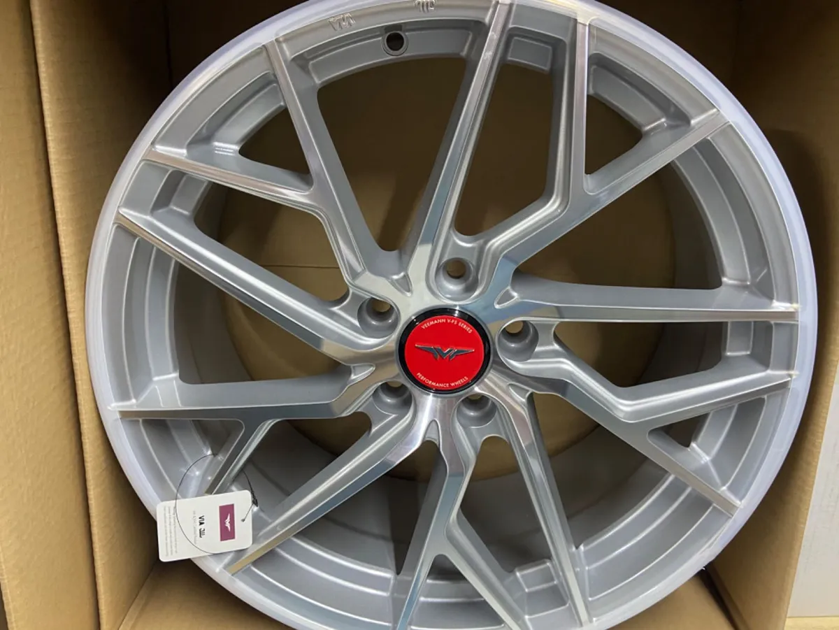 18” Veemann vfs44 silver 5x112