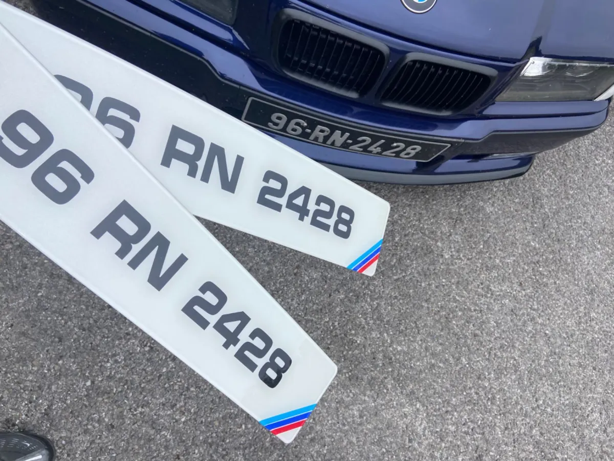 Upgrade number plates jap & German & gel plates - Image 1