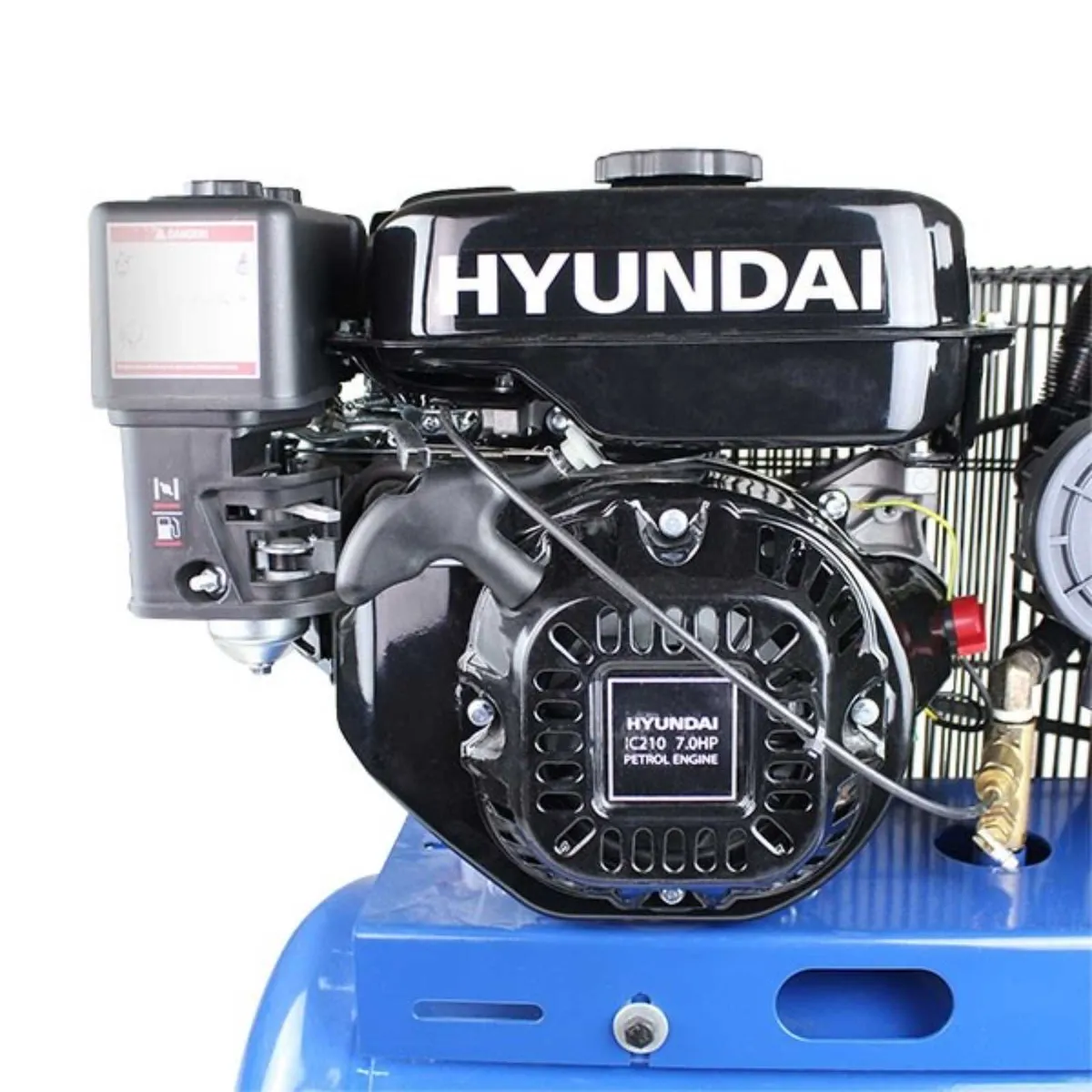 Hyundai 90 Litre Air Compressor, 10.7CFM/145psi, - Image 2