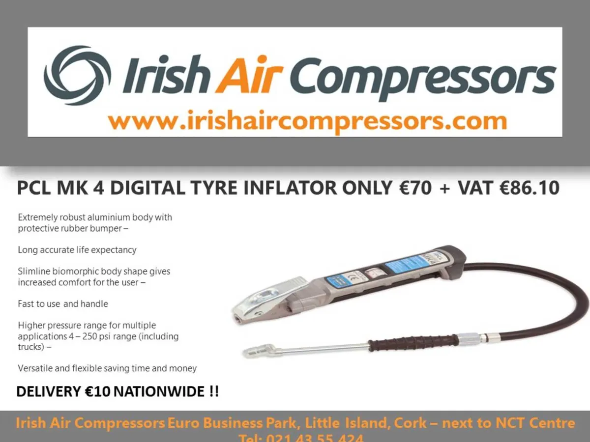 Compressor Accessories..... Tyre Inflator