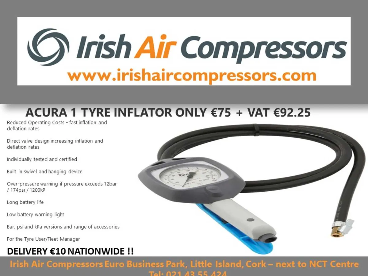 Compressor Accessories..... Tyre Inflator