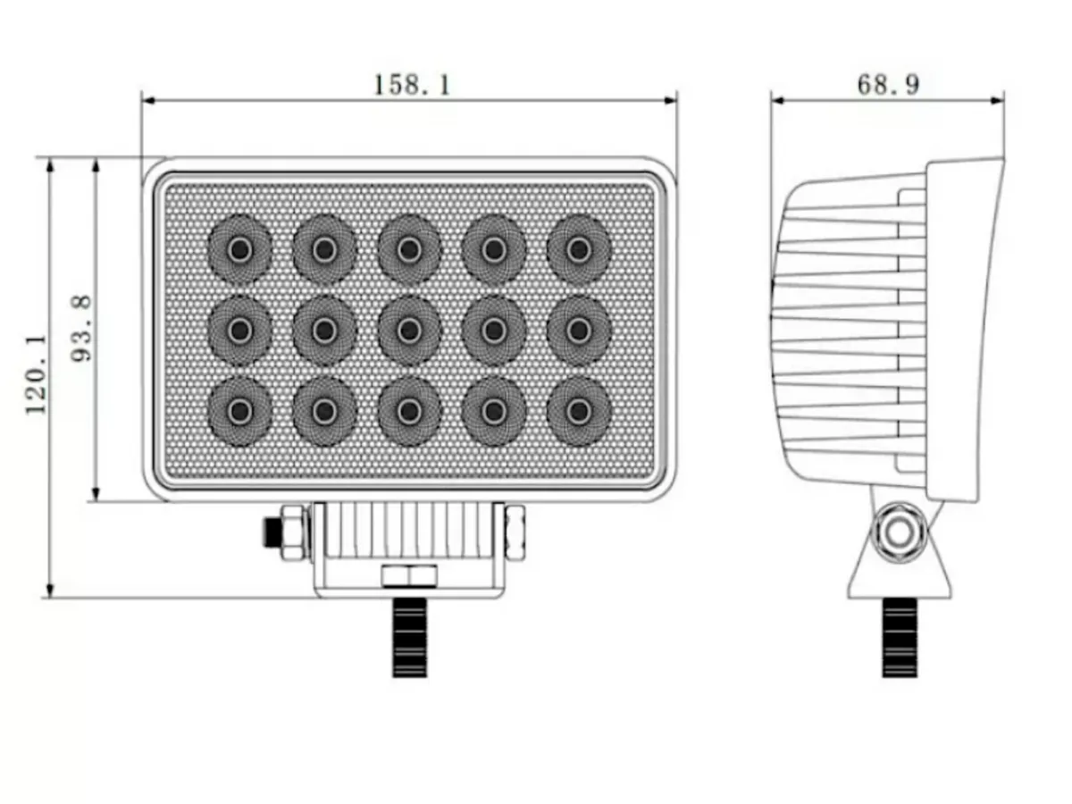 12/24V 45W LED Worklight - Image 4