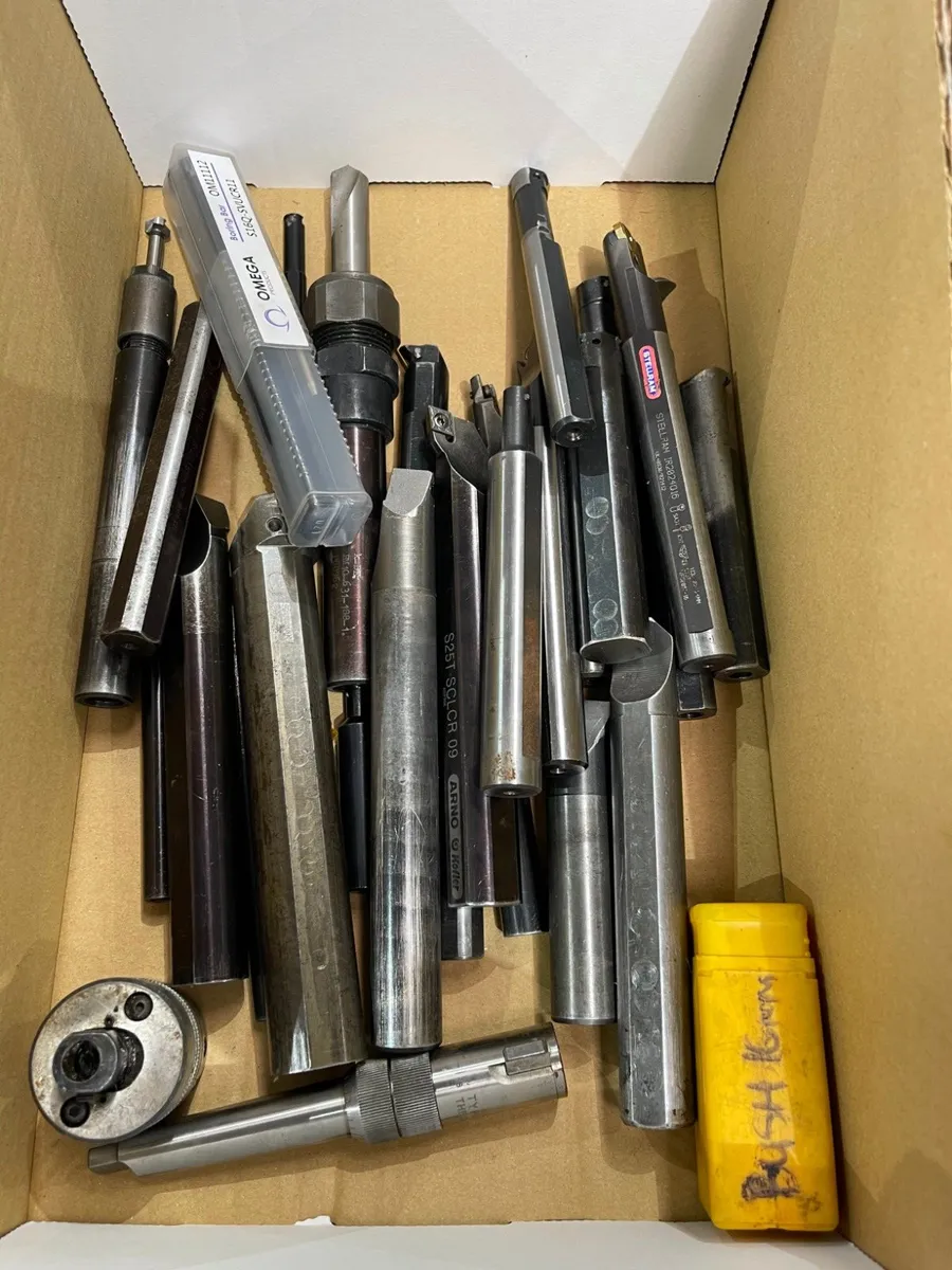 Lathe Boring Bars and Tool Holder - Image 2