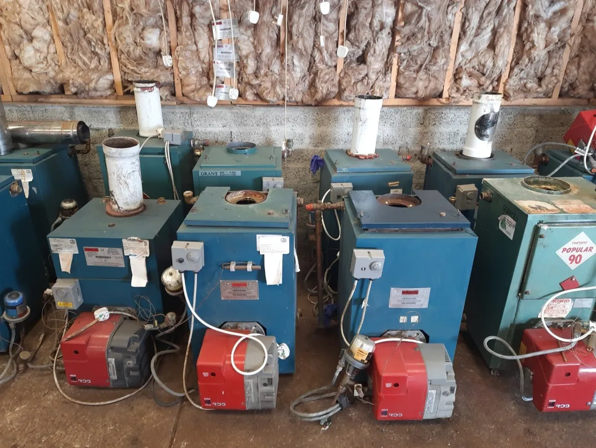Oil burner and boiler for sale in Co. Derry for £150 on DoneDeal