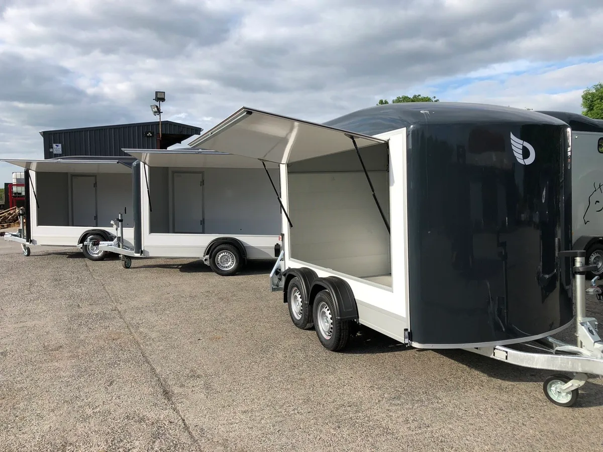 New Debon roadster box trailers