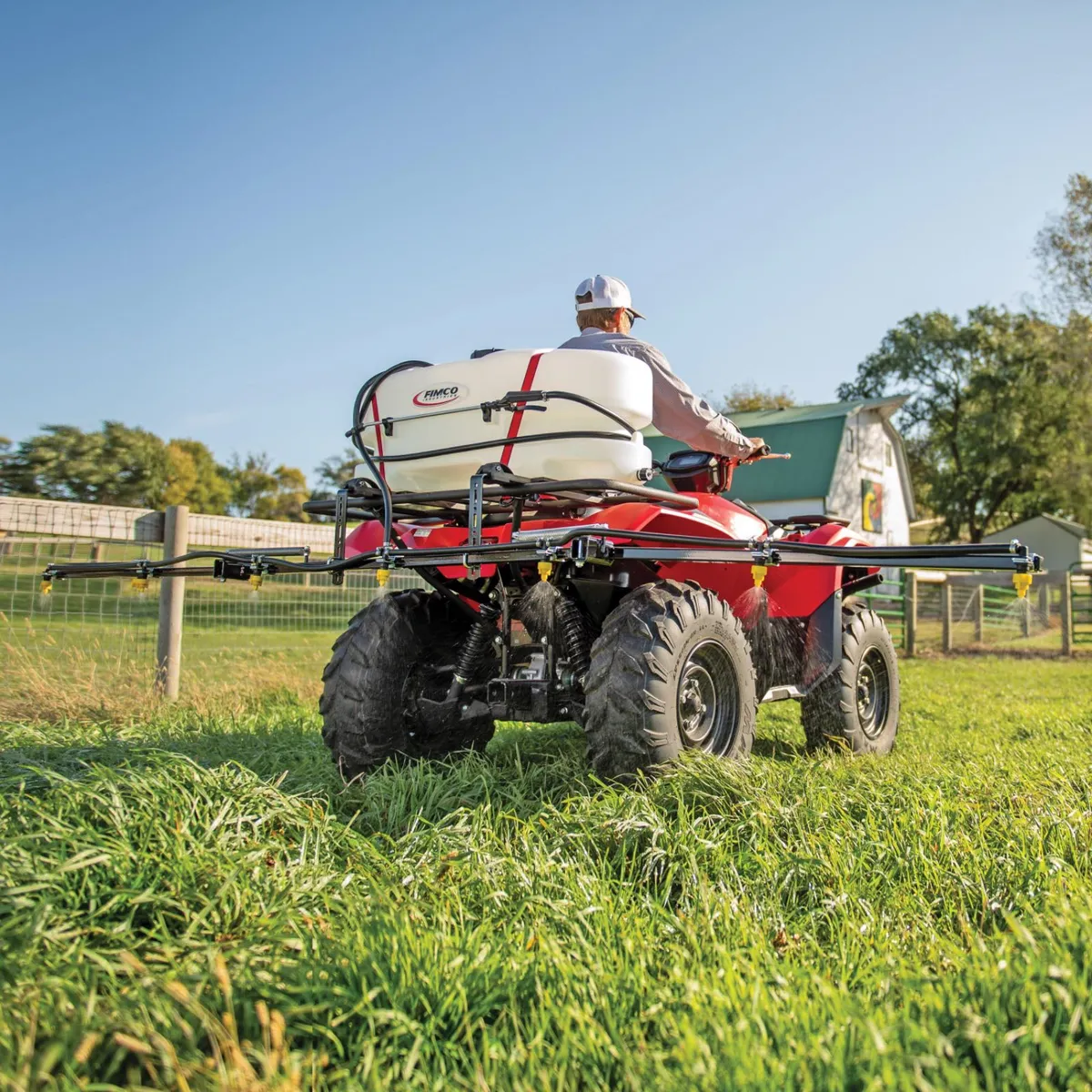 FULL RANGE OF QUAD AND GATOR SPRAYERS AND BOOMS