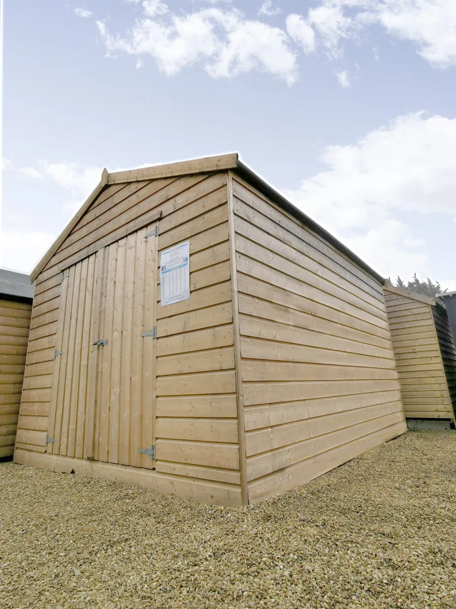 Taller Wooden Shed