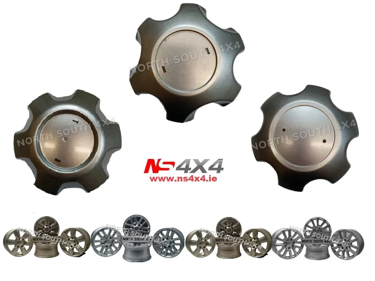 Replacement alloy center caps Toyota 4x4 - Image 1