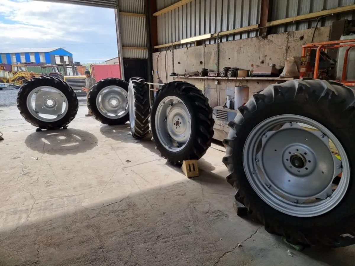 Tractor Rims and Tyres.