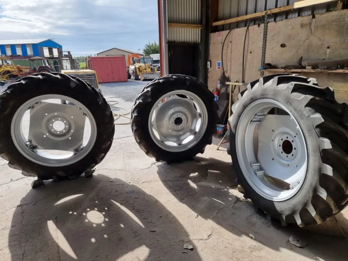 Tractor Rims and Tyres. - Image 3